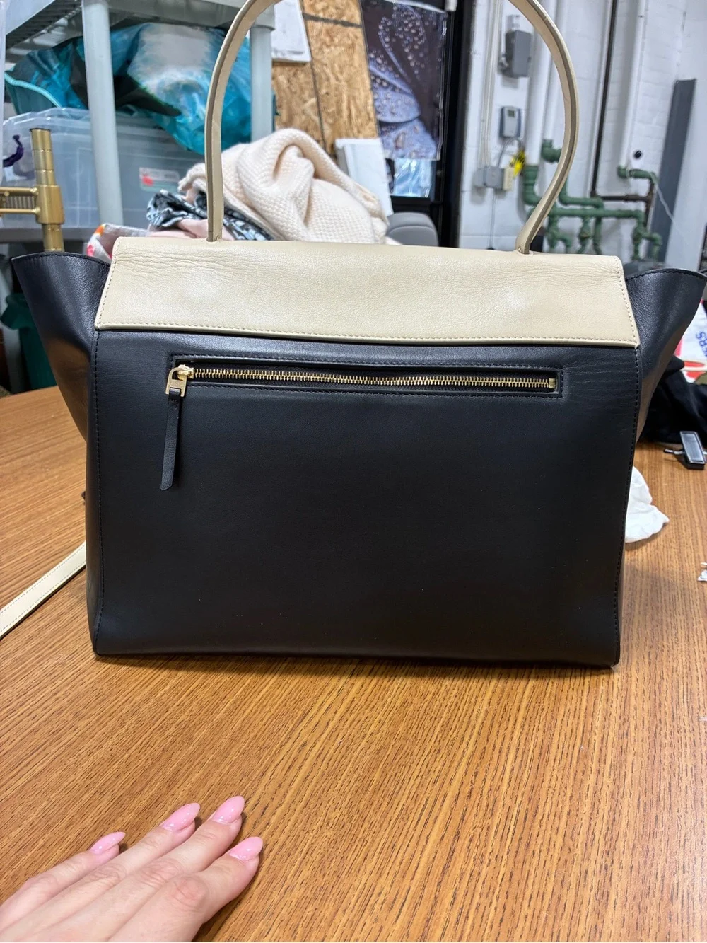 Celine structured belt